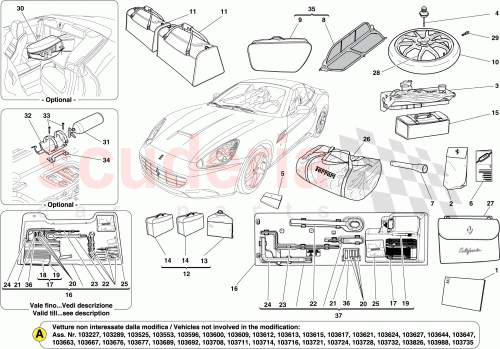 Part Diagram for Ferrari 84379500