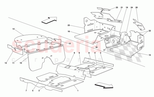 Part Diagram for Ferrari 65201700