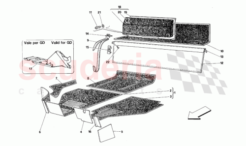 Part Diagram for Ferrari 636968