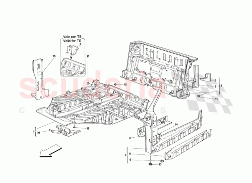 Part Diagram for Ferrari 62080200