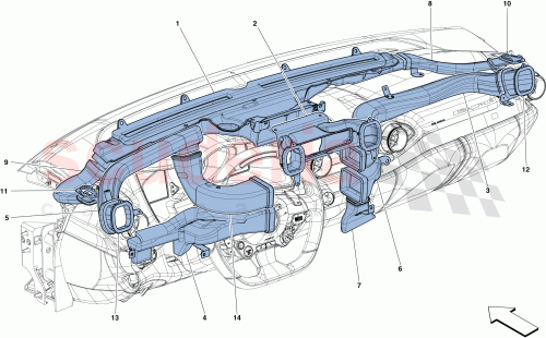 Part Diagram for Ferrari 88600300