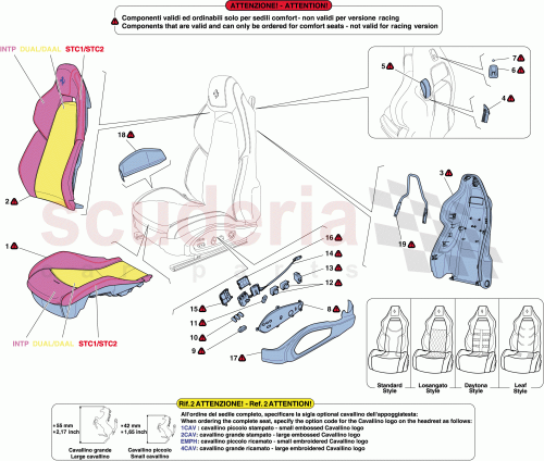 Part Diagram for Ferrari 82593500
