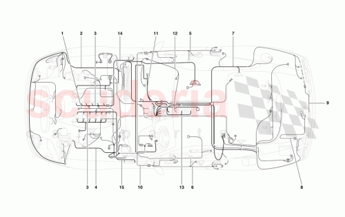 Part Diagram for Ferrari 171386