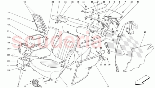 Part Diagram for Ferrari 637338
