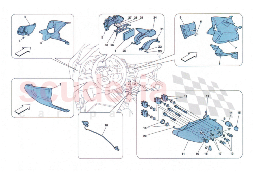 Part Diagram for Ferrari 81495400