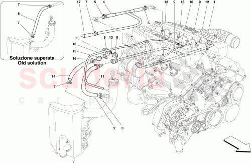 Part Diagram for Ferrari 234802