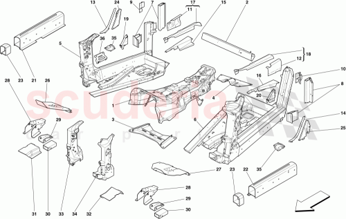 Part Diagram for Ferrari 985266622