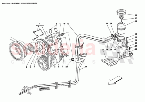 Part Diagram for Ferrari 188379