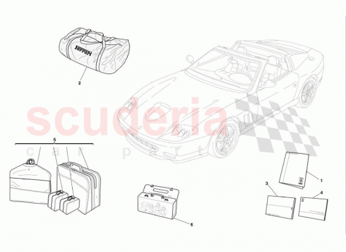 Part Diagram for Ferrari 173508