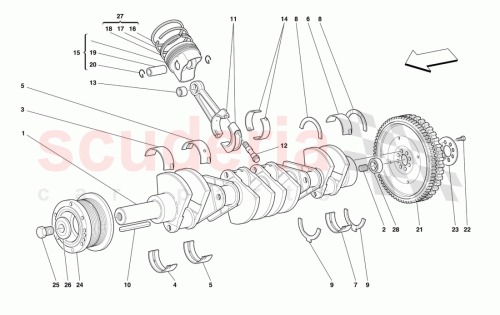 Part Diagram for Ferrari 157089