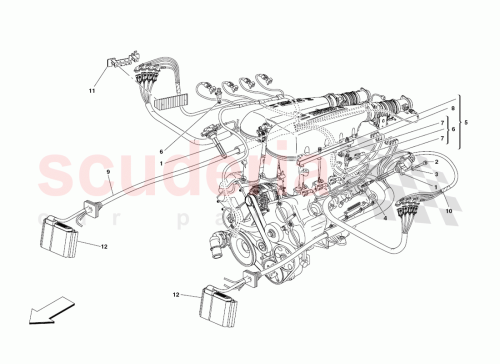 Part Diagram for Ferrari 192637