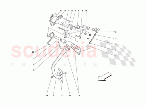 Part Diagram for Ferrari 197108