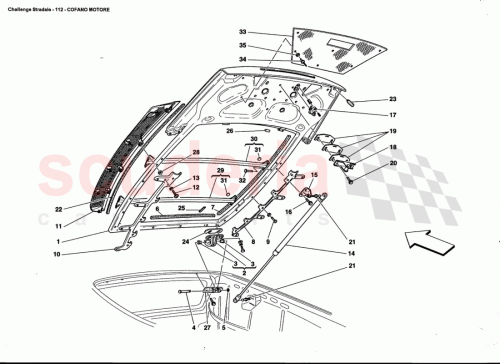 Part Diagram for Ferrari 67426700