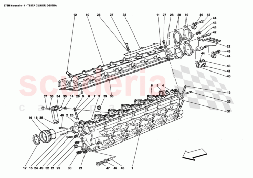 Part Diagram for Ferrari 194325