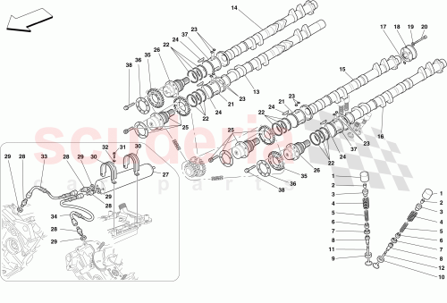 Part Diagram for Ferrari 10618120