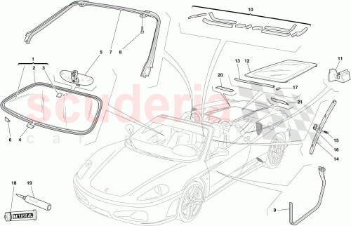 Part Diagram for Ferrari 65625100