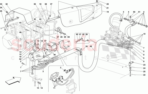 Part Diagram for Ferrari 241707