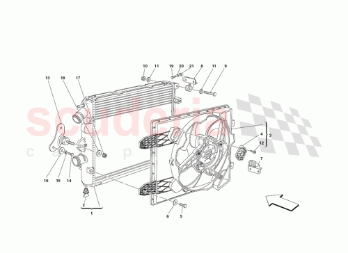 Part Diagram for Ferrari 86574700