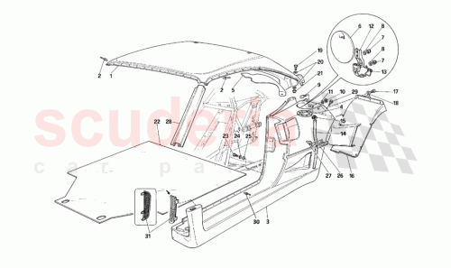 Part Diagram for Ferrari 62746500