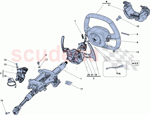 Part Diagram for Ferrari 12642701