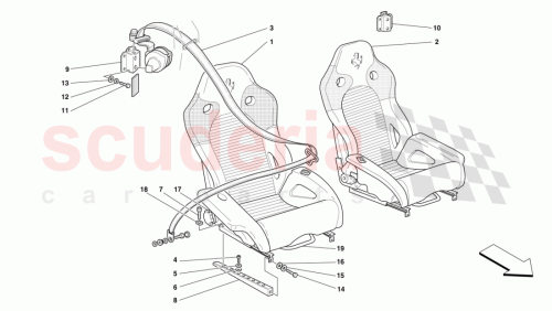 Part Diagram for Ferrari 63670500