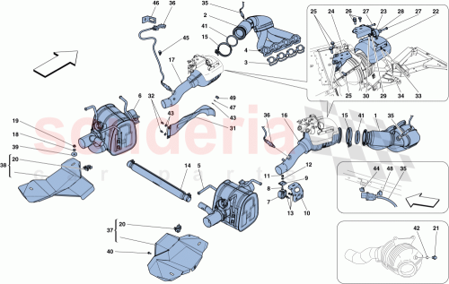 Part Diagram for Ferrari 257360