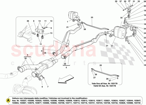 Part Diagram for Ferrari 240598