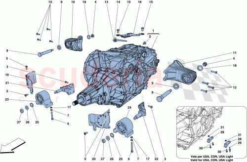 Part Diagram for Ferrari 326173