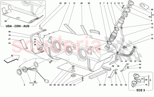 Part Diagram for Ferrari 174472