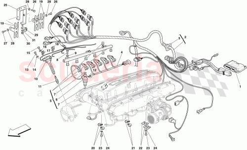 Part Diagram for Ferrari 235622