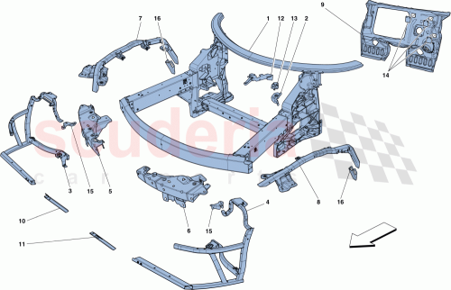 Part Diagram for Ferrari 274092