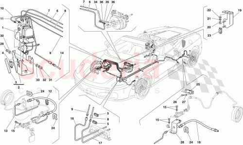 Part Diagram for Ferrari 194604