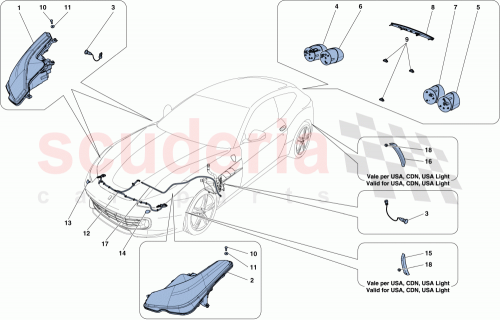 Part Diagram for Ferrari 322257
