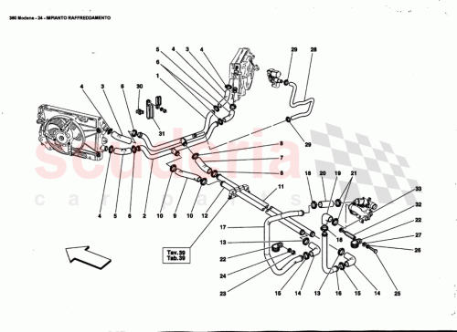 Part Diagram for Ferrari 65744800