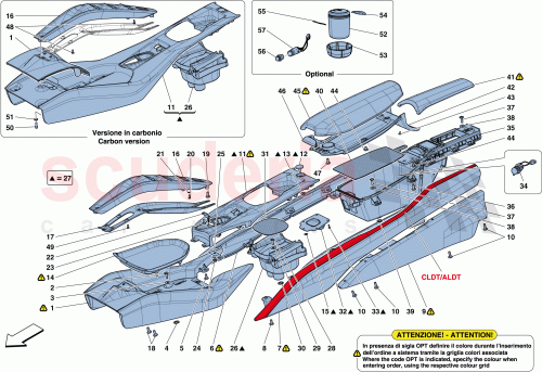 Part Diagram for Ferrari 88730600