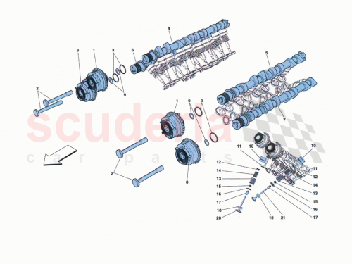 Part Diagram for Ferrari 259157