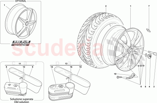 Part Diagram for Ferrari 282189