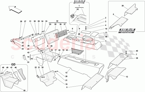 Part Diagram for Ferrari 64460400