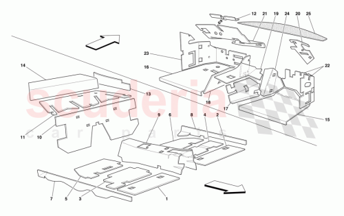 Part Diagram for Ferrari 66489700