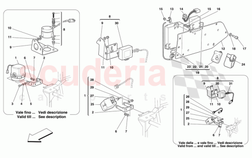 Part Diagram for Ferrari 64730300