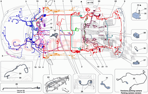 Part Diagram for Ferrari 282424