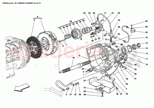 Part Diagram for Ferrari 177202