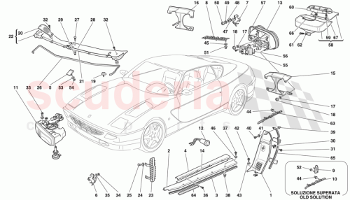 Part Diagram for Ferrari 653802