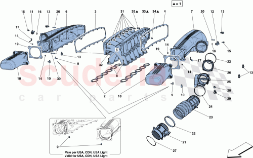 Part Diagram for Ferrari 288126