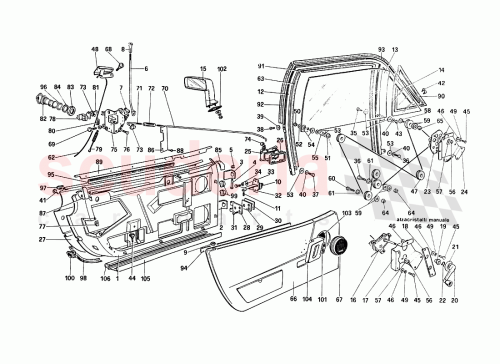 Part Diagram for Ferrari 60263902