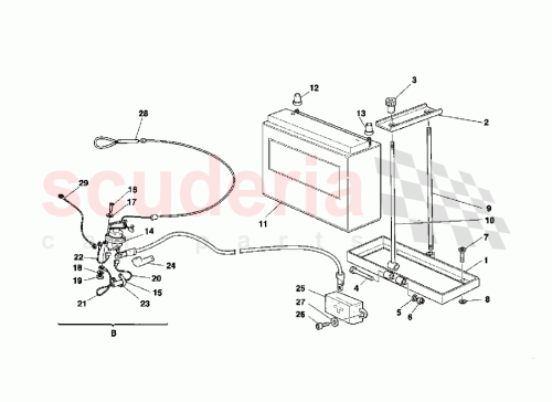 Part Diagram for Ferrari 164784