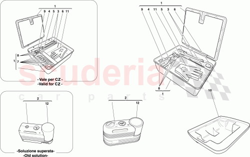 Part Diagram for Ferrari 254635