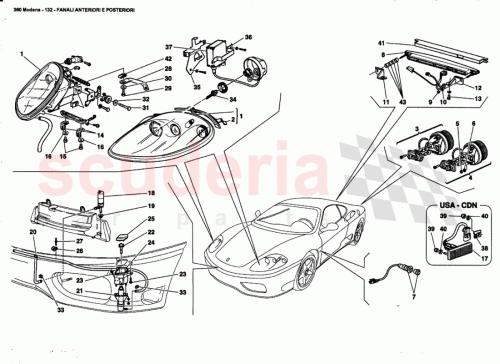 Part Diagram for Ferrari 659947