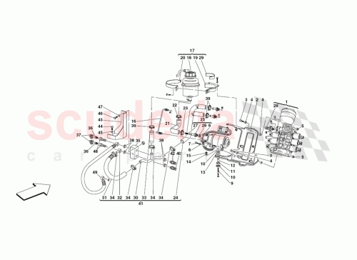 Part Diagram for Ferrari 248083