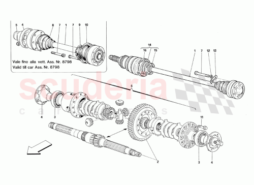 Part Diagram for Ferrari 12601474